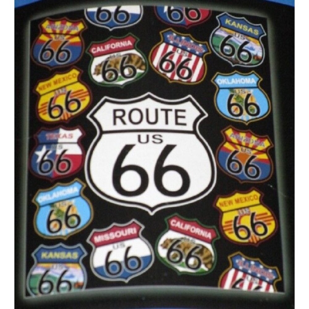 New Route 66 Highway Road Signs Thick Plush Throw Gift Blanket Wall Art Decor RT